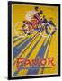 Favor Cycles and Motos French Advertising Poster-null-Framed Giclee Print