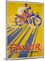 Favor Cycles et Motos, 1927-null-Mounted Art Print