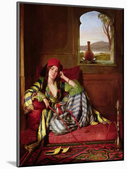 Favourite of the Harem-John Frederick Lewis-Mounted Premium Giclee Print