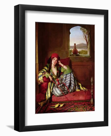 Favourite of the Harem-John Frederick Lewis-Framed Giclee Print
