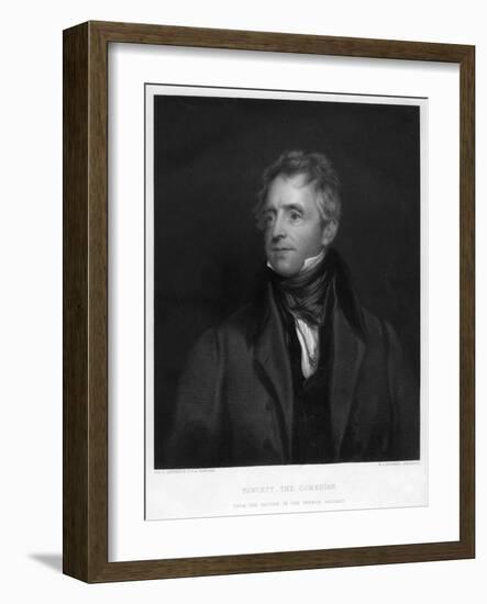 Fawcett, the Comedian, 1828-WJ Edwards-Framed Giclee Print