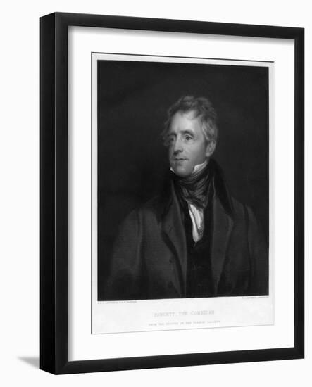 Fawcett, the Comedian, 1828-WJ Edwards-Framed Giclee Print