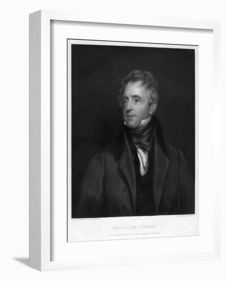 Fawcett, the Comedian, 1828-WJ Edwards-Framed Giclee Print