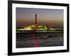 Fawley Oil Fired Power Station At Dusk-David Parker-Framed Premium Photographic Print