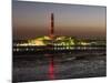 Fawley Oil Fired Power Station At Dusk-David Parker-Mounted Premium Photographic Print