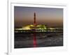 Fawley Oil Fired Power Station At Dusk-David Parker-Framed Photographic Print