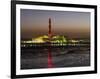 Fawley Oil Fired Power Station At Dusk-David Parker-Framed Photographic Print