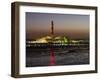 Fawley Oil Fired Power Station At Dusk-David Parker-Framed Photographic Print