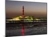 Fawley Oil Fired Power Station At Dusk-David Parker-Mounted Photographic Print
