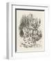 Fawn Alice and the Fawn-John Tenniel-Framed Art Print