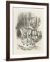 Fawn Alice and the Fawn-John Tenniel-Framed Art Print