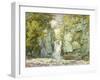 Fawn's Leap, Catskill Mountains, 1867 (W/C on Paper)-John William Hill-Framed Giclee Print