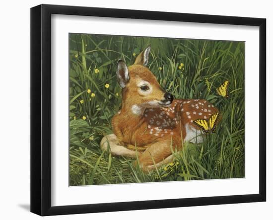 Fawn-William Vanderdasson-Framed Giclee Print