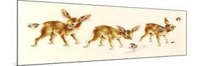 Fawns-Peggy Harris-Mounted Giclee Print