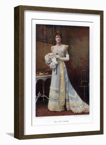 Fay Davis, American Stage Actress, 1901-Ellis & Walery-Framed Giclee Print