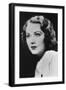 Fay Wray (1907-200), Canadian-Born American Actress, 20th Century-null-Framed Photographic Print