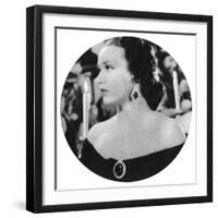 Fay Wray, Canadian-Born American Film Actress, 1934-1935-null-Framed Giclee Print