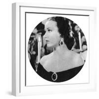 Fay Wray, Canadian-Born American Film Actress, 1934-1935-null-Framed Giclee Print