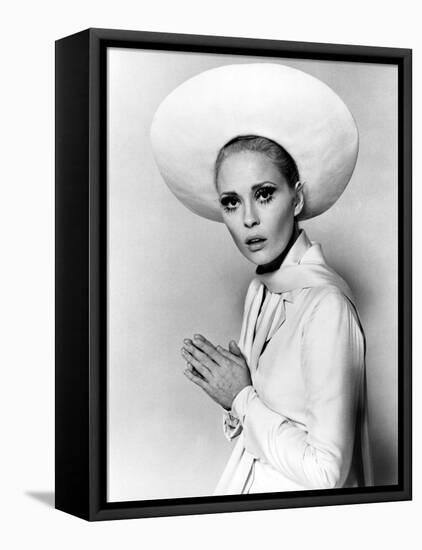 Faye Dunaway, Portraitc.1960s-null-Framed Stretched Canvas