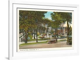 Fayette Park, Syracuse, New York-null-Framed Premium Giclee Print