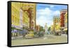 Fayetteville Street, Raleigh, North Carolina-null-Framed Stretched Canvas