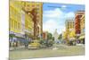 Fayetteville Street, Raleigh, North Carolina-null-Mounted Premium Giclee Print