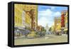 Fayetteville Street, Raleigh, North Carolina-null-Framed Stretched Canvas