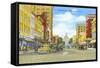 Fayetteville Street, Raleigh, North Carolina-null-Framed Stretched Canvas