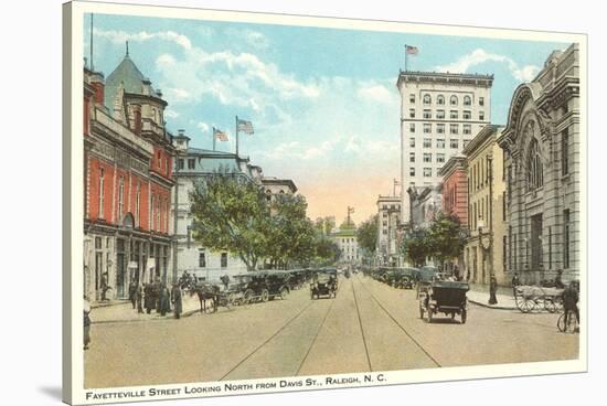 Fayetteville Street, Raleigh, North Carolina-null-Stretched Canvas