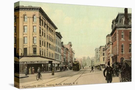 Fayetteville Street, Raleigh, North Carolina-null-Stretched Canvas