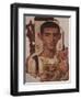 Fayum Portrait of Ammonius, from Antinoe (Encaustic Wax on Linen)-null-Framed Giclee Print