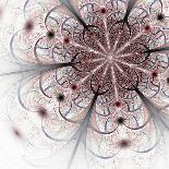 Abstract Fractal Image of Puffed Colorful Star Flower-fbatista72-Stretched Canvas