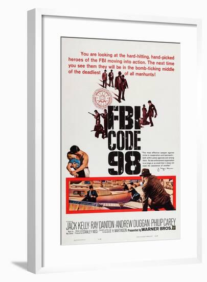 FBI Code 98-null-Framed Art Print