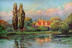 Bisham Abbey, Berkshire, 1924-1926-FC Varley-Framed Giclee Print