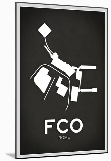 FCO Rome Airport-null-Mounted Poster