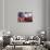 FDNY Truck with American Flag-null-Stretched Canvas displayed on a wall