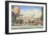 FDR and Hyde Park, New York-null-Framed Art Print