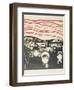 Fear. 1896-Edvard Munch-Framed Giclee Print