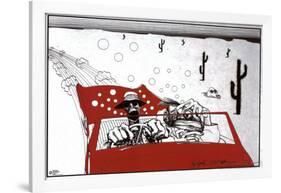 Fear And Loathing In Las Vegas-Ralph Steadman-Framed Poster