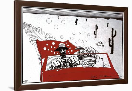 Fear And Loathing In Las Vegas-Ralph Steadman-Framed Poster