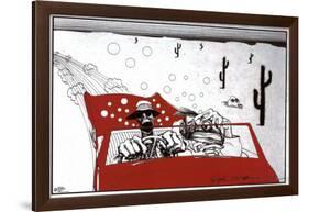 Fear And Loathing In Las Vegas-Ralph Steadman-Framed Poster