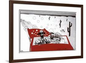 Fear And Loathing In Las Vegas-Ralph Steadman-Framed Poster