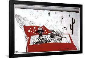 Fear And Loathing In Las Vegas-Ralph Steadman-Framed Poster