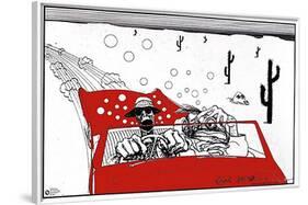 Fear & Loathing-Ralph Steadman-Framed Art Print