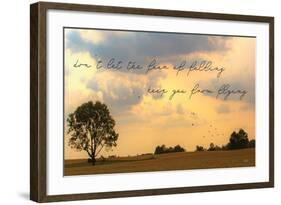 Fear of Falling-Donnie Quillen-Framed Art Print