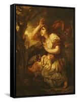 Fear of the Storm-Jean-Baptiste Greuze-Framed Stretched Canvas