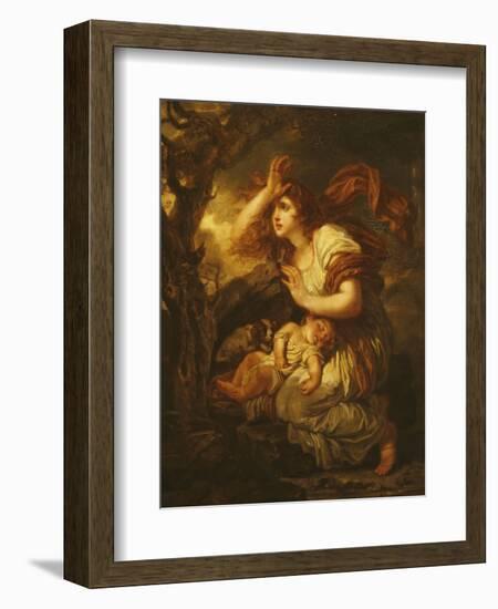 Fear of the Storm-Jean-Baptiste Greuze-Framed Giclee Print