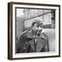 Fearful 15 Year Old German Luftwaffe Crying After Being Taken Prisoner by American Forces-John Florea-Framed Photographic Print