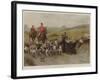 Fearful Odds! the Perils of a Hunting Country-George Goodwin Kilburne-Framed Giclee Print