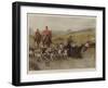 Fearful Odds! the Perils of a Hunting Country-George Goodwin Kilburne-Framed Giclee Print